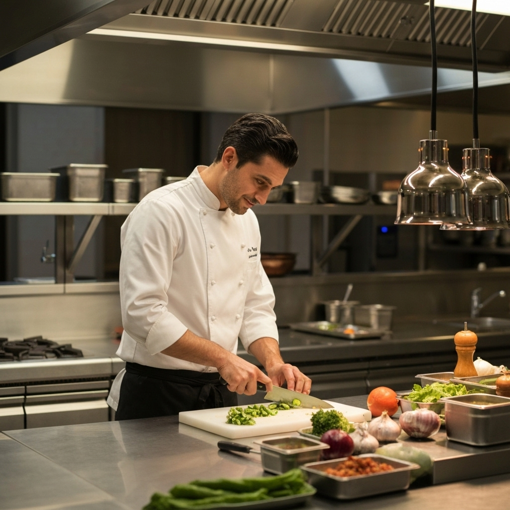 Chef at work