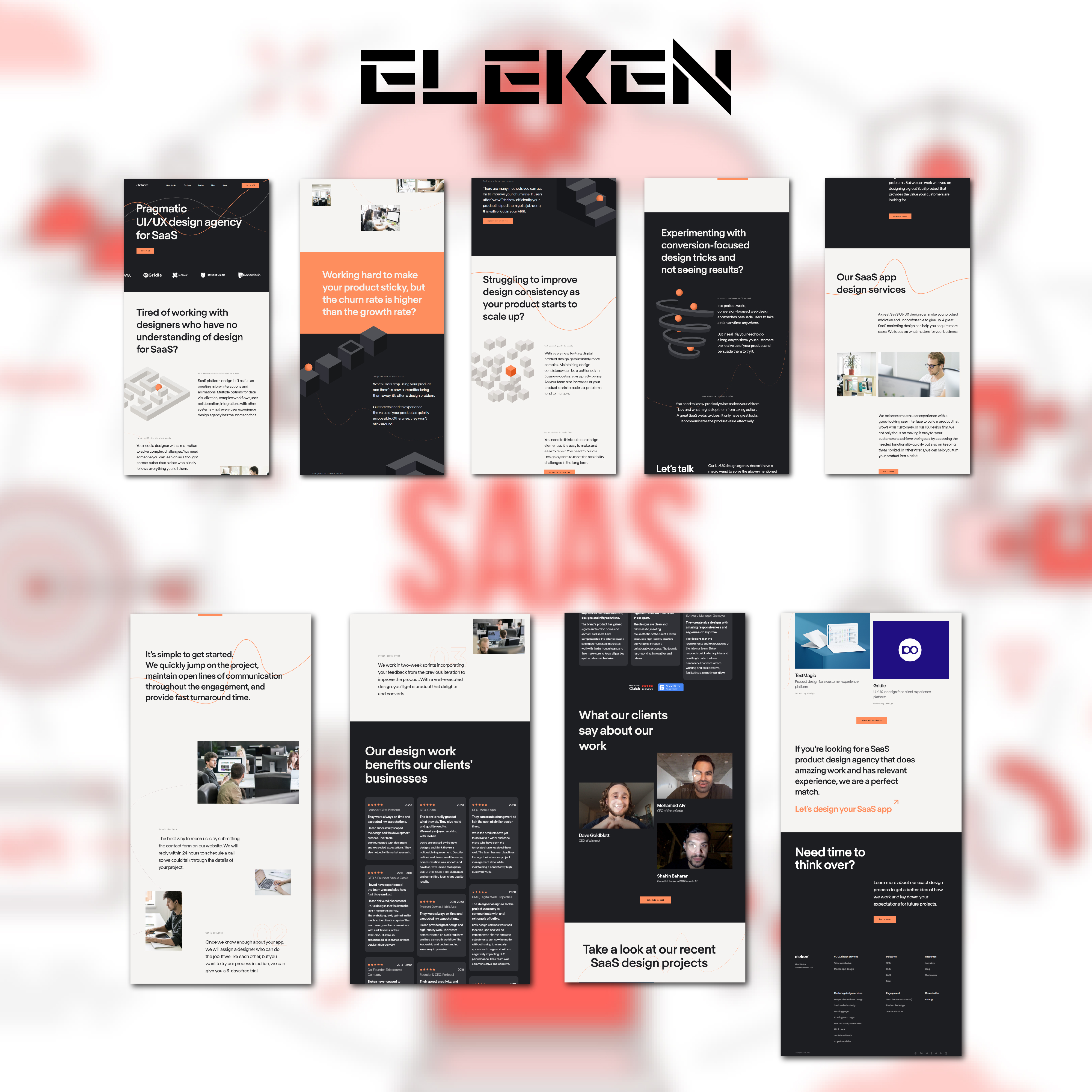 SaaS UI/UX Design Agency Platform